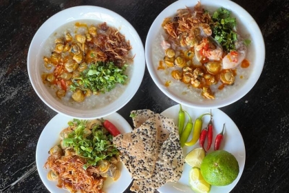 O Hoèn Clam Porridge